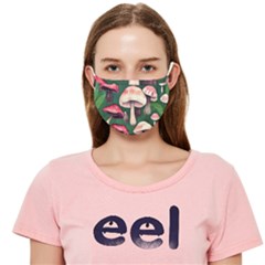 Foraging In The Mushroom Zone Cloth Face Mask (adult) by GardenOfOphir