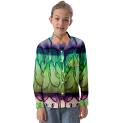 A Light Fantasy Kids  Long Sleeve Shirt by GardenOfOphir