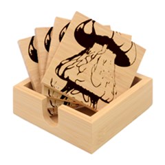 A Light Fantasy Bamboo Coaster Set