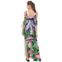 Mushroom Maxi Chiffon Cover Up Dress View2