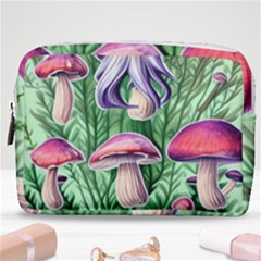 Mushroom Make Up Pouch (medium) by GardenOfOphir