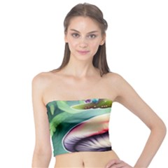 Vintage Mushroom Tube Top by GardenOfOphir