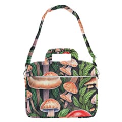 Rustic Mushroom Macbook Pro 13  Shoulder Laptop Bag 