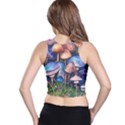 Retro Mushroom Racer Back Crop Top View2