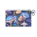 Retro Mushroom Canvas Cosmetic Bag (Medium) View2