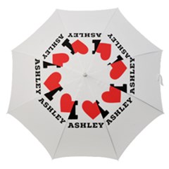 I Love Ashley Straight Umbrellas by ilovewhateva