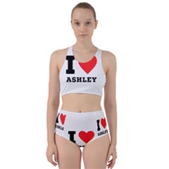 I Love Ashley Racer Back Bikini Set by ilovewhateva