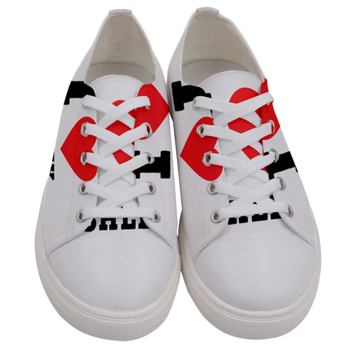 I love ashley Men s Low Top Canvas Sneakers