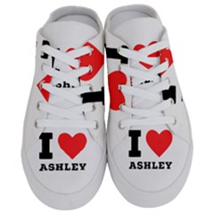 I Love Ashley Half Slippers by ilovewhateva