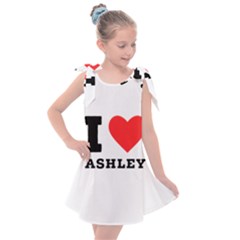 I Love Ashley Kids  Tie Up Tunic Dress by ilovewhateva