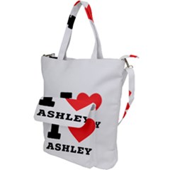 I Love Ashley Shoulder Tote Bag by ilovewhateva