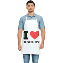 I Love Ashley Kitchen Apron by ilovewhateva