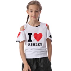 I Love Ashley Kids  Butterfly Cutout Tee by ilovewhateva