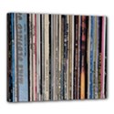 Vintage Vinyl Records Collection Canvas 24  x 20  (Stretched) View1