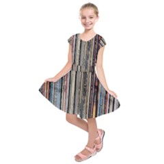 Vintage Vinyl Records Collection Kids  Short Sleeve Dress