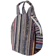 Vintage Vinyl Records Collection Travel Backpacks by Jancukart