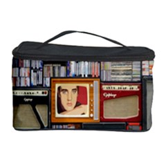 Vinyl Music Retro Studio Room Cosmetic Storage