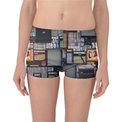 Vinyl Music Retro Studio Room Boyleg Bikini Bottoms