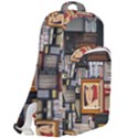 Vinyl Music Retro Studio Room Double Compartment Backpack View2