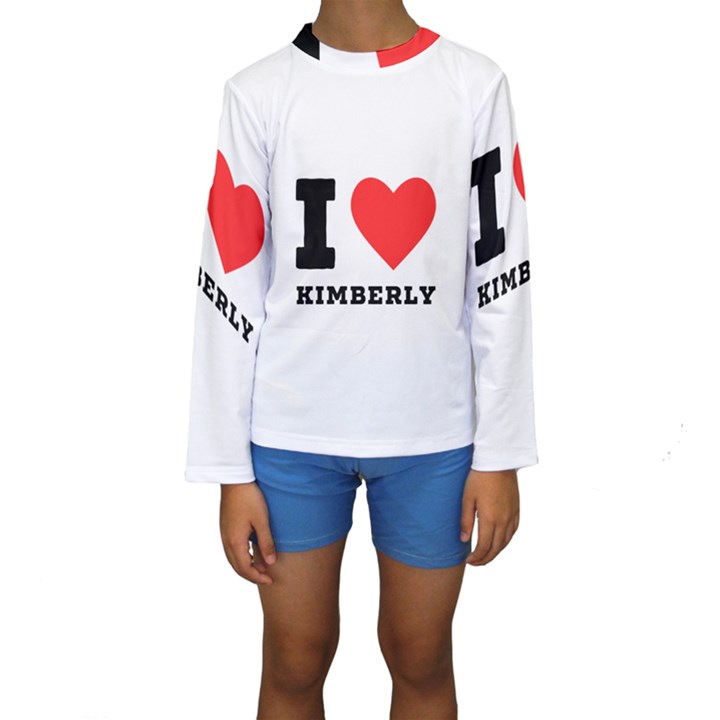 I love kimberly Kids  Long Sleeve Swimwear