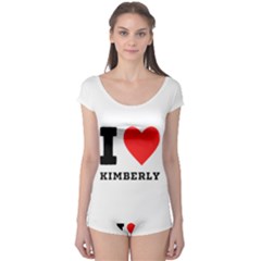 I Love Kimberly Boyleg Leotard  by ilovewhateva