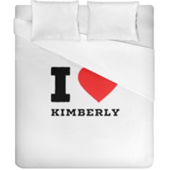 I Love Kimberly Duvet Cover (california King Size) by ilovewhateva