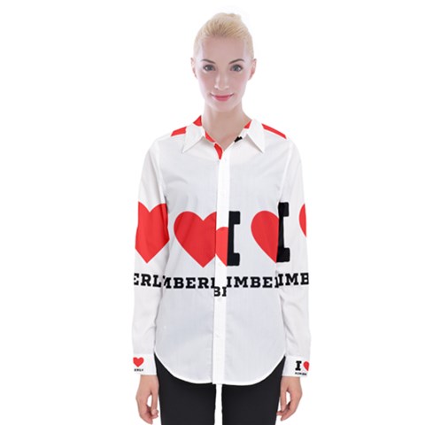 I Love Kimberly Womens Long Sleeve Shirt by ilovewhateva