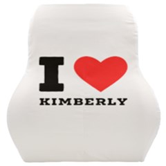 I Love Kimberly Car Seat Back Cushion  by ilovewhateva