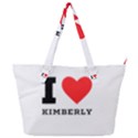 I love kimberly Full Print Shoulder Bag View1