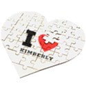 I love kimberly Wooden Puzzle Heart View2