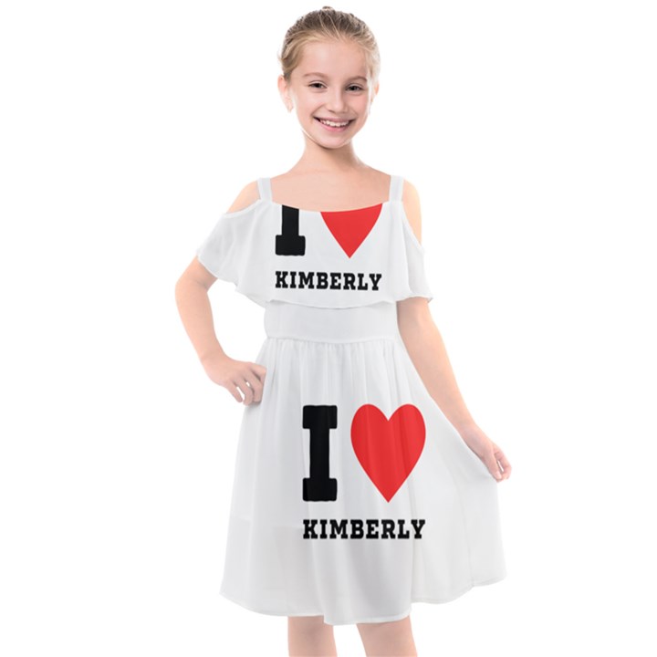 I love kimberly Kids  Cut Out Shoulders Chiffon Dress