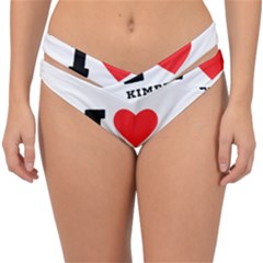 I Love Kimberly Double Strap Halter Bikini Bottoms by ilovewhateva