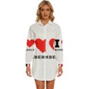 I love kimberly Womens Long Sleeve Shirt Dress View1