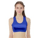 Persian Blue	 - 	Sports Bra with Border View1