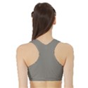 Middle Grey	 - 	Sports Bra with Border View2