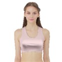 Pale Pink	 - 	Sports Bra with Border View1