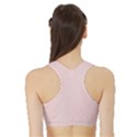 Pale Pink	 - 	Sports Bra with Border View2