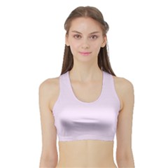 Pale Purple	 - 	sports Bra With Border