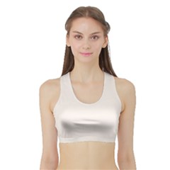 Sea Shell	 - 	sports Bra With Border