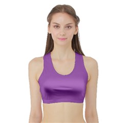 Purpureus	 - 	sports Bra With Border