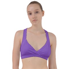 Iris Purple	 - 	sweetheart Sports Bra