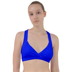 Just Blue	 - 	sweetheart Sports Bra