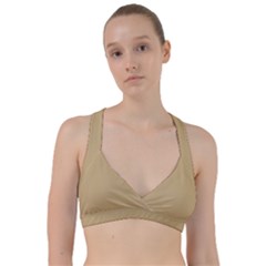 Ecru Yellow	 - 	sweetheart Sports Bra by ColorfulSportsWear