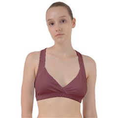 Marsala Brown	 - 	sweetheart Sports Bra