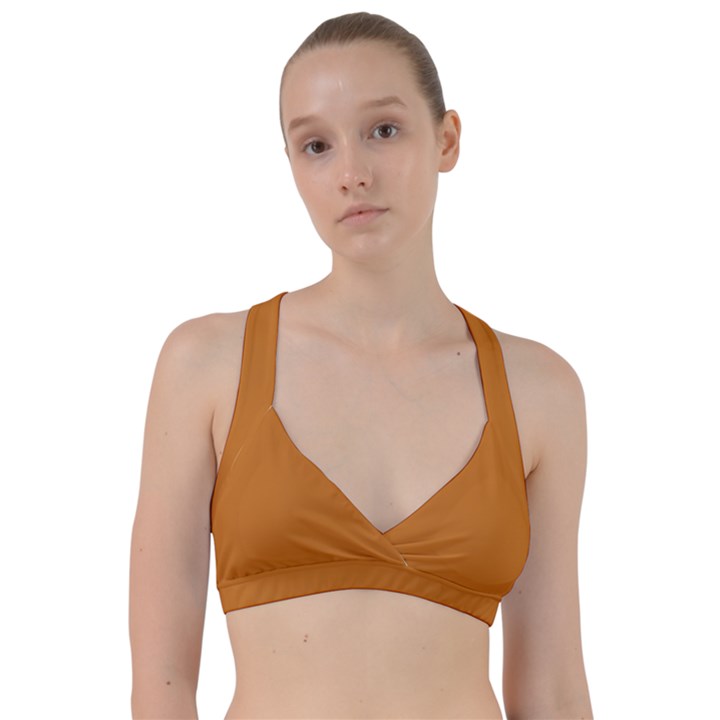 Ochre Orange	 - 	Sweetheart Sports Bra