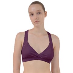 Old Mauve Purple	 - 	sweetheart Sports Bra