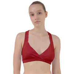 Fire Brick Red	 - 	sweetheart Sports Bra