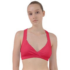 Sizzling Red	 - 	sweetheart Sports Bra