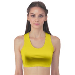 Corn Yellow	 - 	sports Bra by ColorfulSportsWear