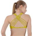 Corn Yellow	 - 	Criss Cross Racerback Sports Bra View2